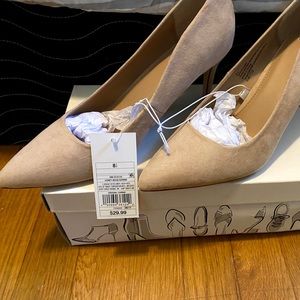 NWT A new Day Shoes Nude